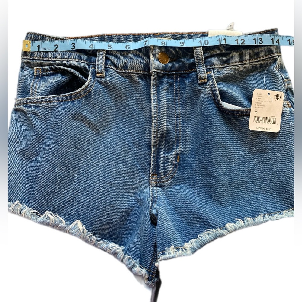 We The Free Dreamscape Tiered Denim Wide Leg size 25 NWT - Picture 9 of 14
